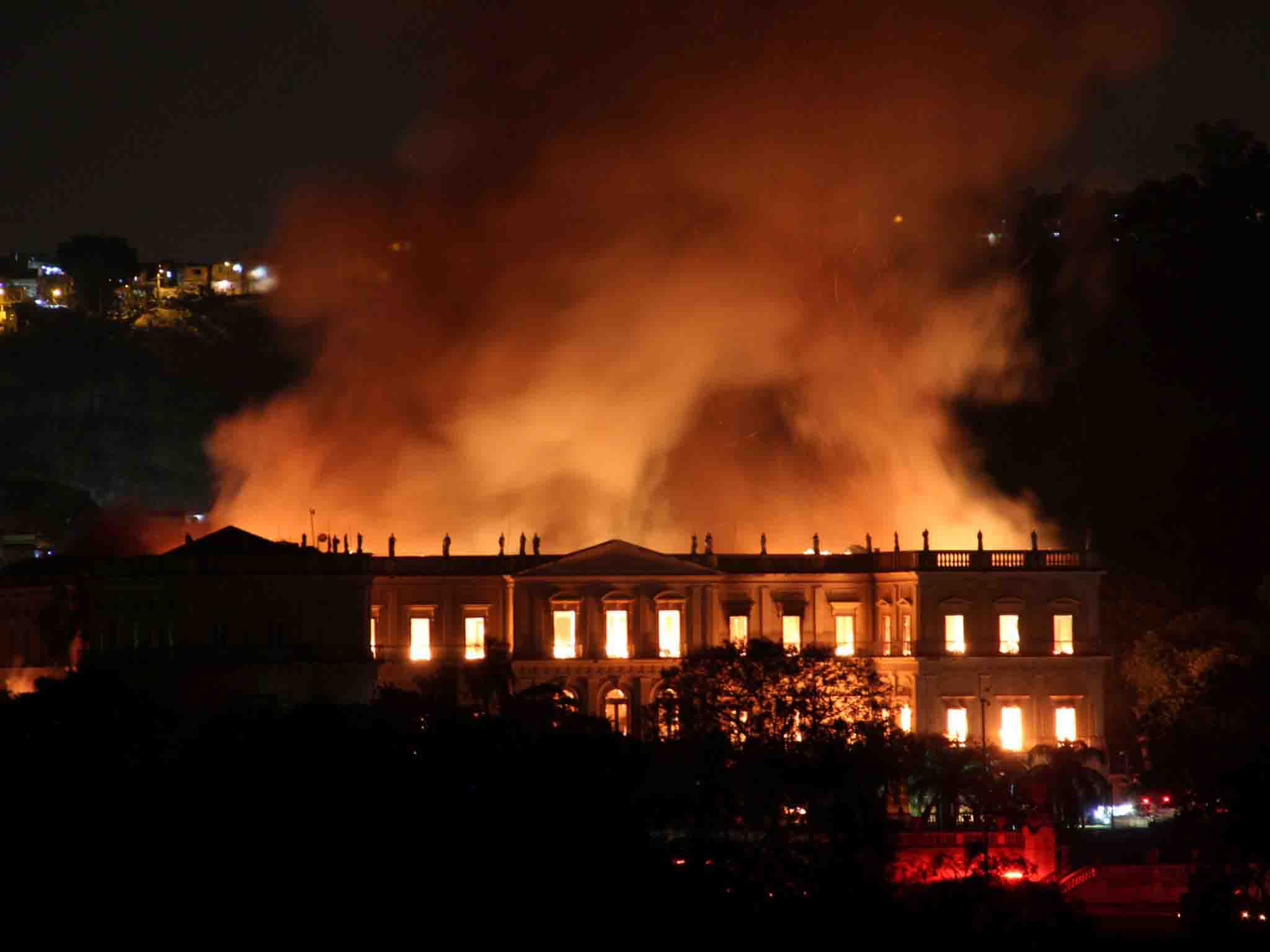 巴西歷史博物館火警